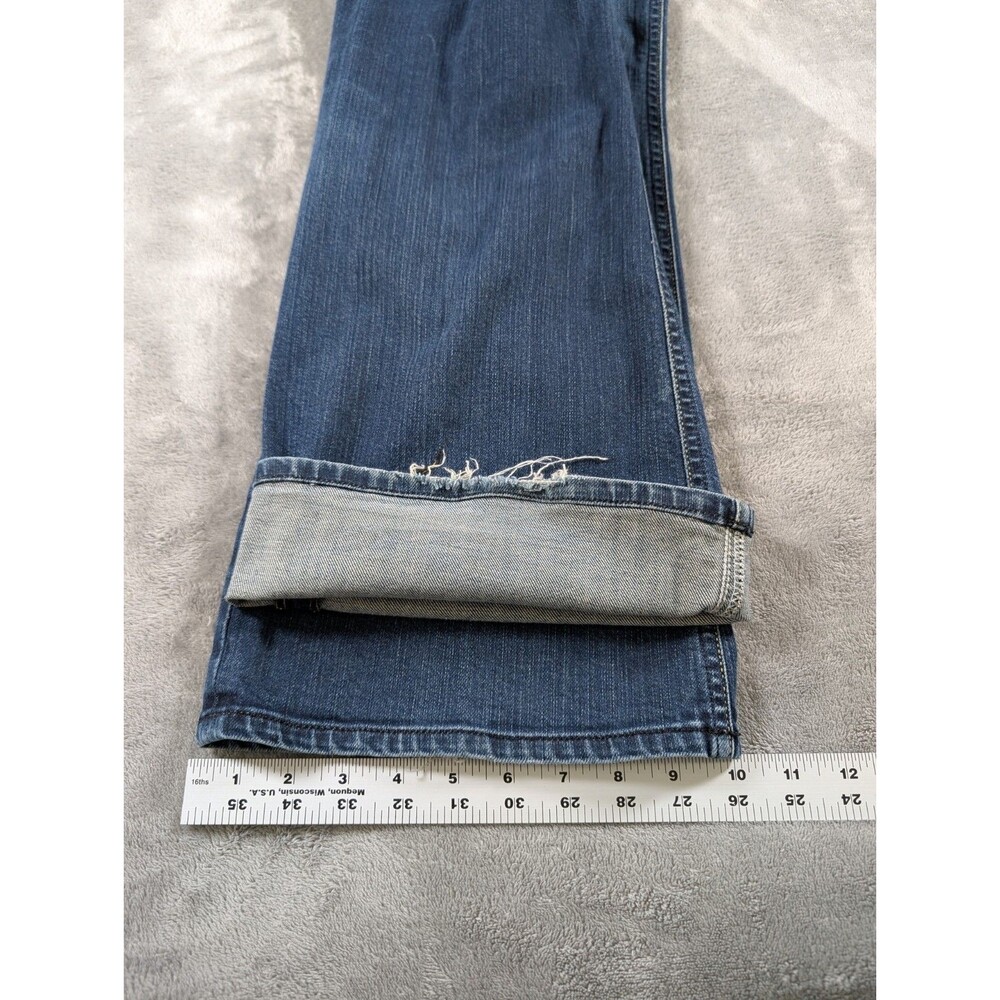 Diesel Zathan Bootcut Jeans Men’s 34x32 Blue Denim Distressed Ripped - Picture 14 of 14